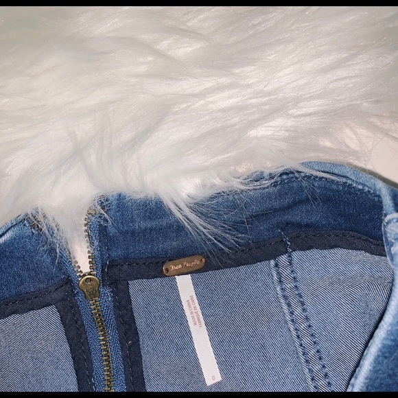 Free people denim skirt - Picture 2 of 2